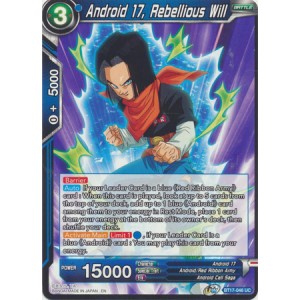 BT17-046 - Android 17, Rebellious Will - Uncommon